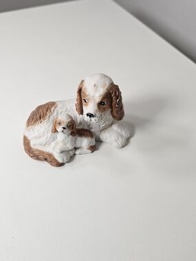 Homco Spaniel Dog Puppy Canine Companions Figurine Series 1424-97 VTG Porcelain
